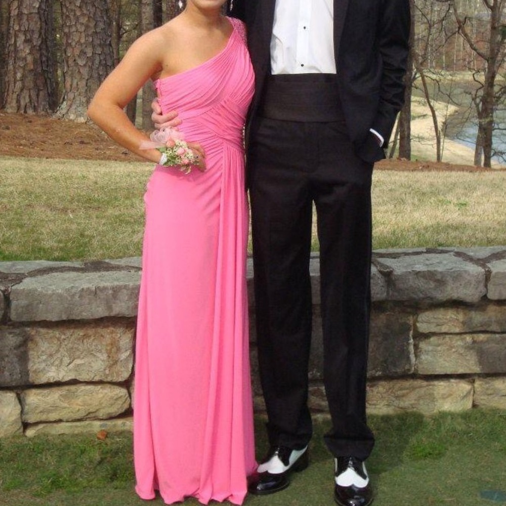 Pink prom dress
